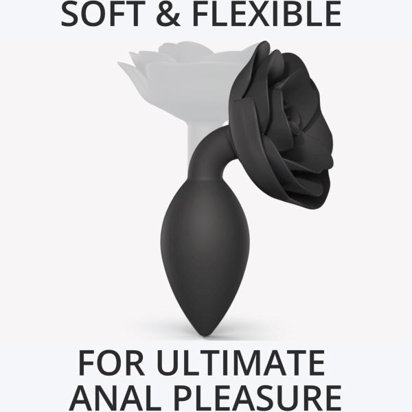 OPEN ROSES - Elegant Silicone Anal Pleasure Plug - Butt Plugs