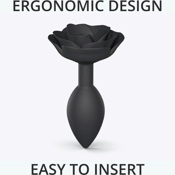 OPEN ROSES - Elegant Silicone Anal Pleasure Plug - Butt Plugs