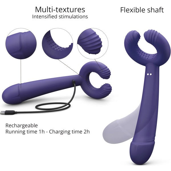LOVE TO LOVE Please Me - Multifunctional Vibrating Pleasure Ring - Sex Toys For Couples
