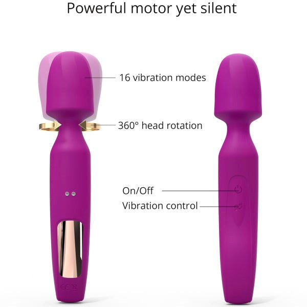 LOVE TO LOVE R-Evolution - Powerful 3-in-1 Vibrating Wand for Unparalleled Bliss - Body Wands