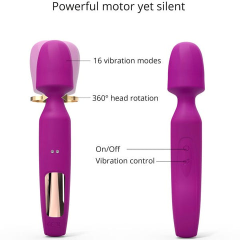 R-Evolution Vibrating 3 In 1 Sex Wand by Love To Love - Body Wands