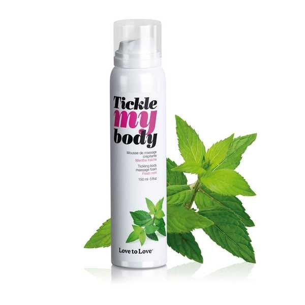 Love To Love Coconut-Infused Massage Foam - Tickling Delight - Massage Oils and Lubricants