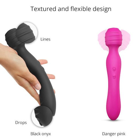 Twist Double Ender Vibrating Sex Wand by Love To Love - Body Wands