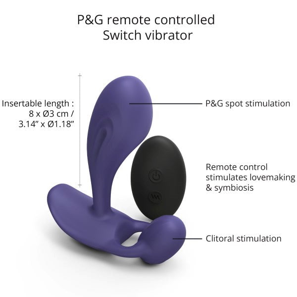 LOVE TO LOVE Witty SWITCH - Dual Pleasure, Endless Possibilities - Prostate Toys