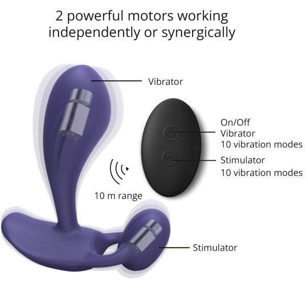 LOVE TO LOVE Witty SWITCH - Dual Pleasure, Endless Possibilities - Prostate Toys