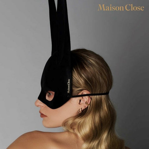 Cosplay Bunny Mask and Tail by Maison Close - Masks And Blindfolds