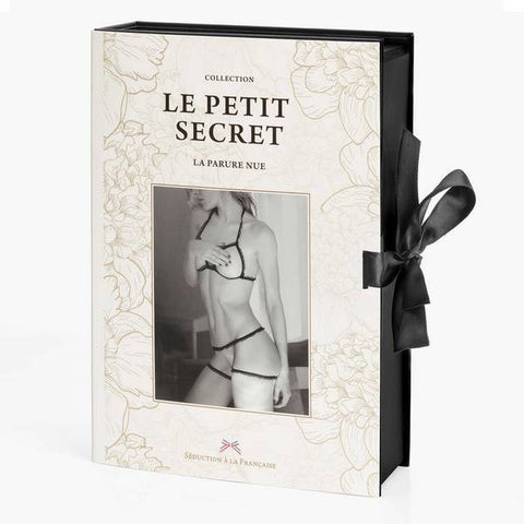 Elastic Harness In Mesh Fabric Gift Box by Maison Close - Her Fetish