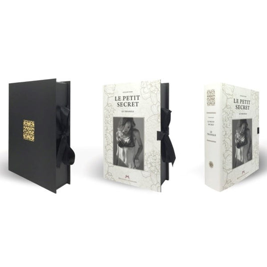 MAISON CLOSE Lace Crotchless Thong With Harness Gift Box