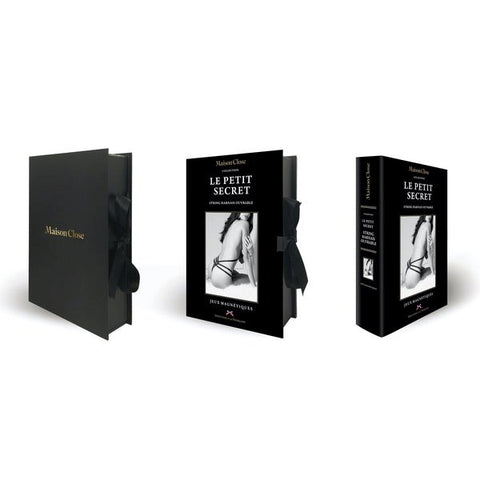 Lace Thong With Harness Gift Box by Maison Close - Her Fetish