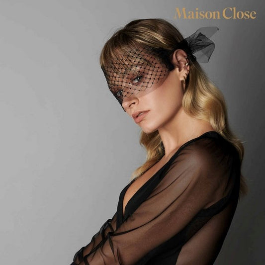 Maison Close Glittering Mesh Eyemask - Captivating Encounters