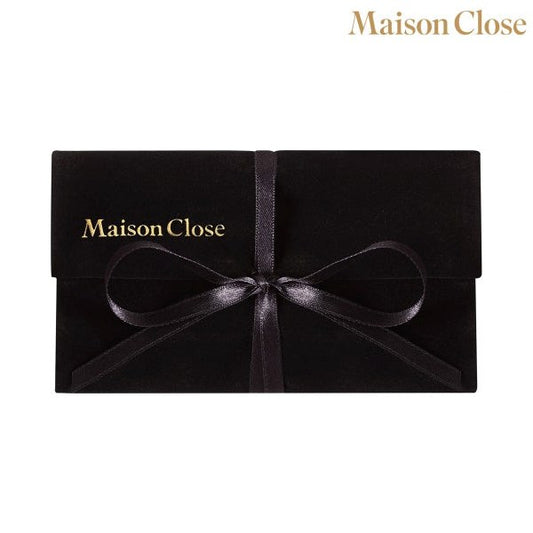 Maison Close Luxurious Black-Gold Tassel Nippies