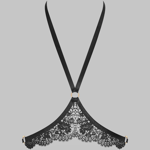 Lace & Satin Adjustable Harness by Maison Close - Her Fetish