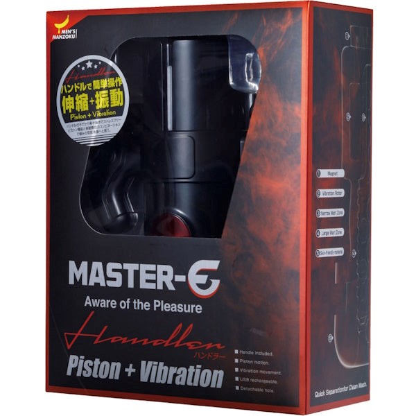 Master-E Powered Pleasure - Vibrating & Thrusting Masturbator - Masturbators and Strokers