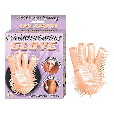 Masturbating Glove Soft And Stretchy One Size Fits All - Masturbators and Strokers