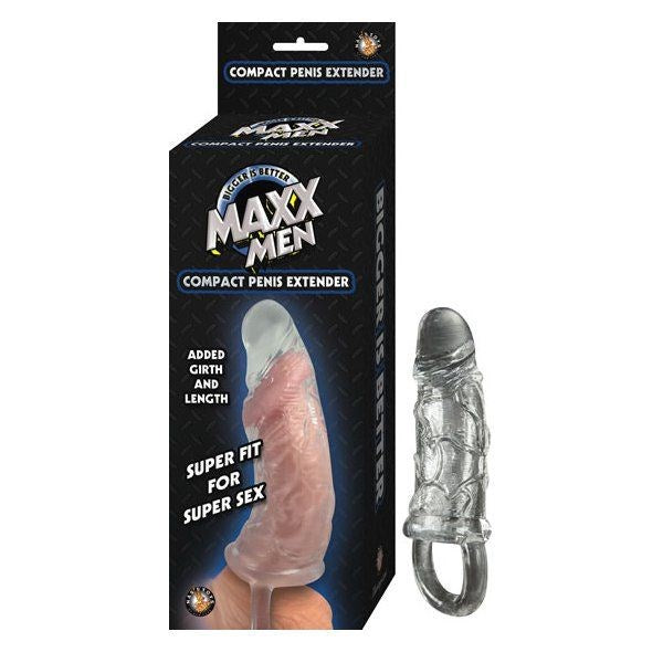 MAXX MEN Compact Penis Sleeve - Girth and Length Enhancement - Pumps, Extenders and Sleeves