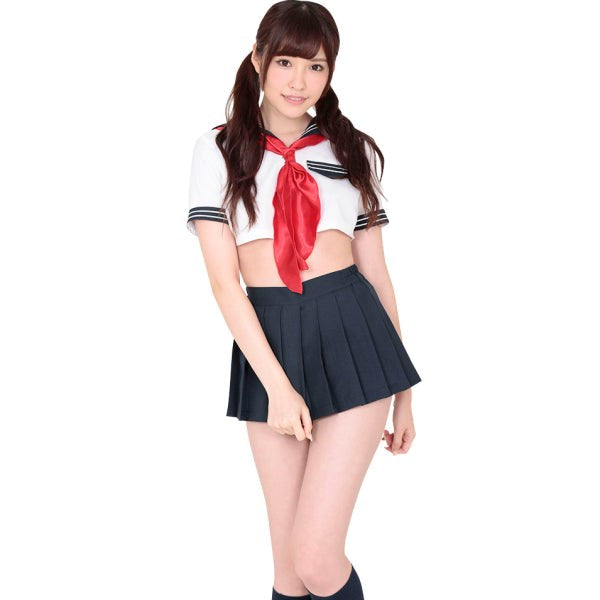 Starfire Daydream Micro Length Revealing Sailor Set - Skirts And Club Wear