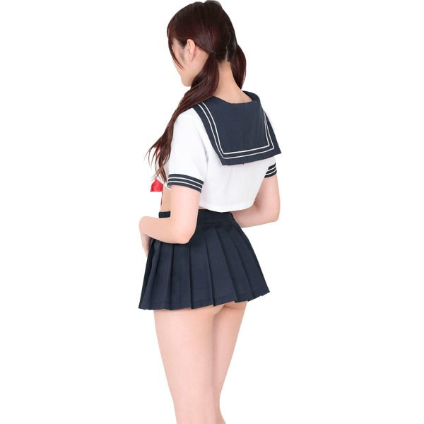 Starfire Daydream Micro Length Revealing Sailor Set - Skirts And Club Wear