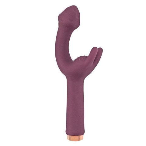 Mystique G-Spot With Clitoral Stim Dual Motors by Nasstoys - G-Spot Vibrators
