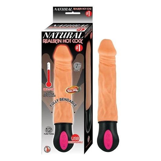 Nasstoys NATURAL REALSKIN 7" Heated Pleasure Toy