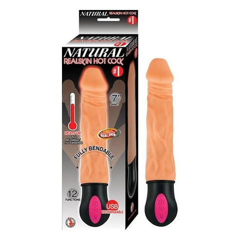 Realskin Hot Cock no. 1 Vibrating Dildo by Nasstoys - Vibrating Dildos