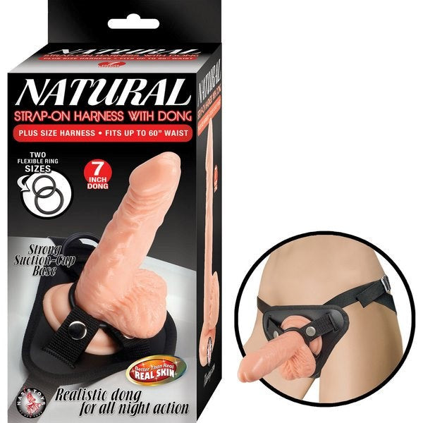 Nasstoys NATURAL Strap-On Harness - Realistic Pleasure for Versatile Play - Strap On Sextoys