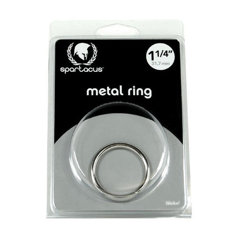 Nickel Plated Metal Cock Rings by Spartacus Enterprises - Steel Cock Rings