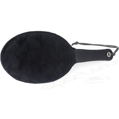 Ping Pong Fur Lined BDSM Paddle by Spartacus - Paddles And Slappers
