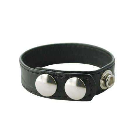Plain Joe Leather Cock Ring by Spartacus Enterprises - Cock Rings