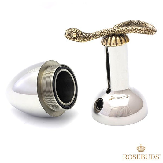 Luxe Metal Anal Plug with Snake Handle by Rosebuds Jewelry - Butt Plugs