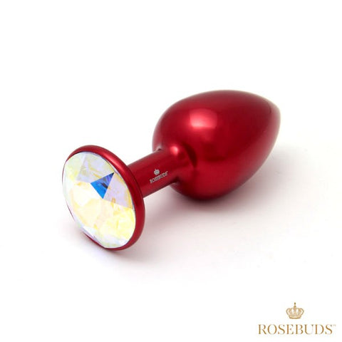 Luxe Gem-Tipped Aluminum Anal Plug by Rosebuds Jewelry - Butt Plugs