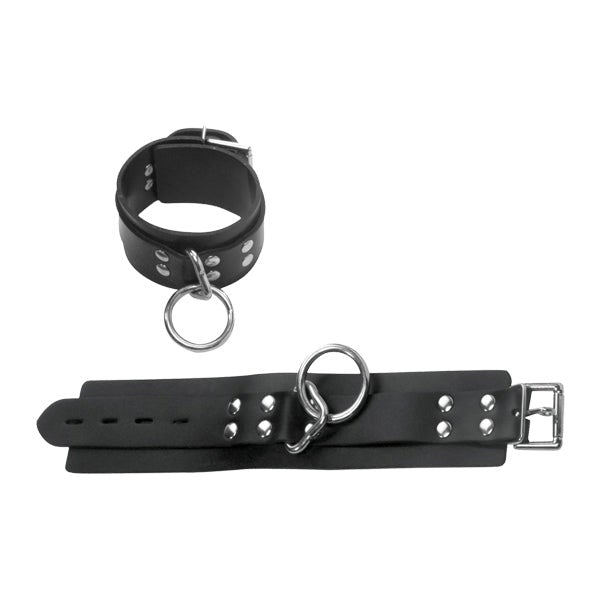 Rubberline Locking Restraining Ankle Cuffs - Cuffs and Restraints