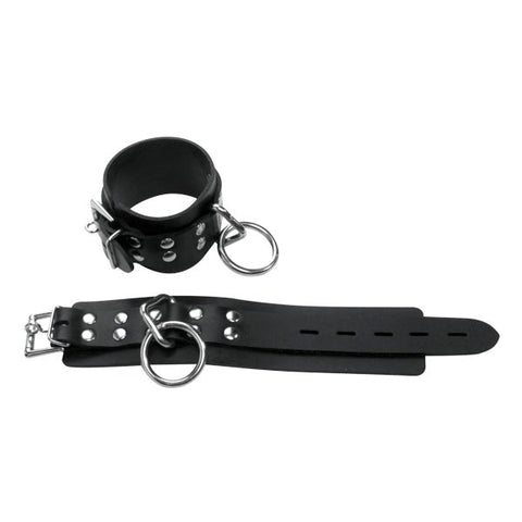 Locking Servitude Wrist Cuffs by Spartacus Enterprises - Cuffs and Restraints