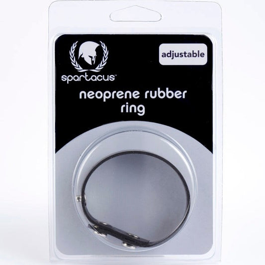Rubberline Neoprene 3-Snap C-Ring by Spartacus Enterprises - Cock Rings