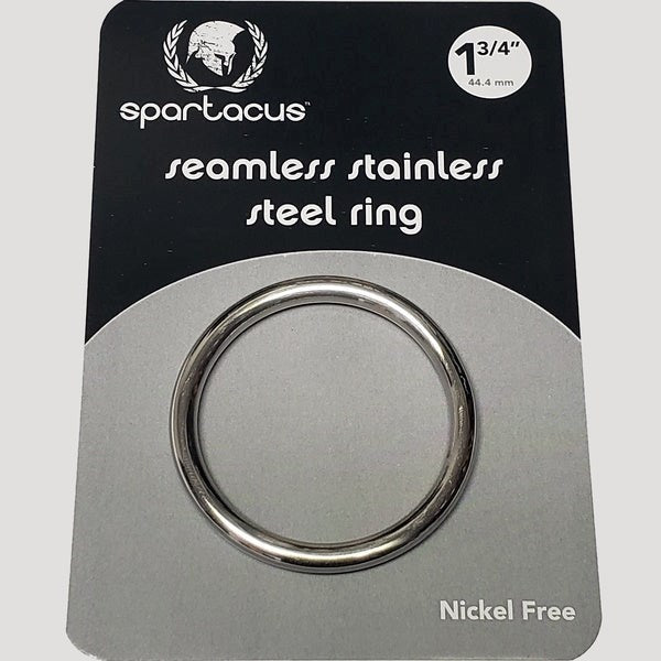 Spartacus Enterprises - Premium Stainless Steel Pleasure Ring - Steel Cock Rings
