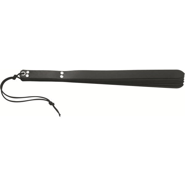 Spartacus's Deluxe Six-Strap Leather Disciplinary Slapper - Paddles And Slappers