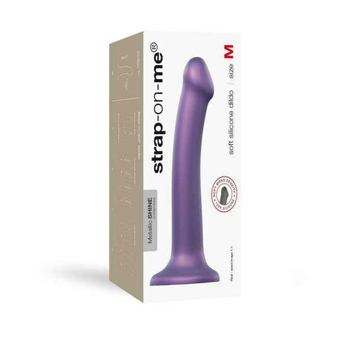 Mono Density Dildo Metallic Shine - Medium by Strap-On-Me - Non-Realistic Dildos