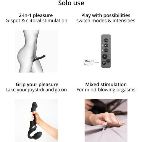 Multi Orgasm Bendable Strap-On by Strap-On-Me - Strap On Sextoys