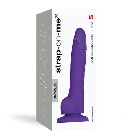 Small 171mm Soft Realistic Dildo by Strap On Me - Realistic Dildos