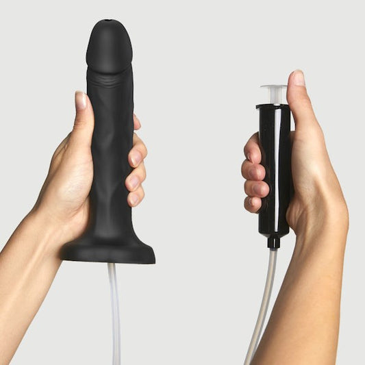 STRAP-ON-ME Adjustable Silicone Squirting Dildo - Realistic Pleasure