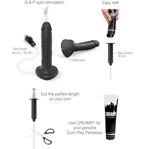 Adjustable Silicone Squirting Dildo by Strap-On-Me - Strap On Sextoys