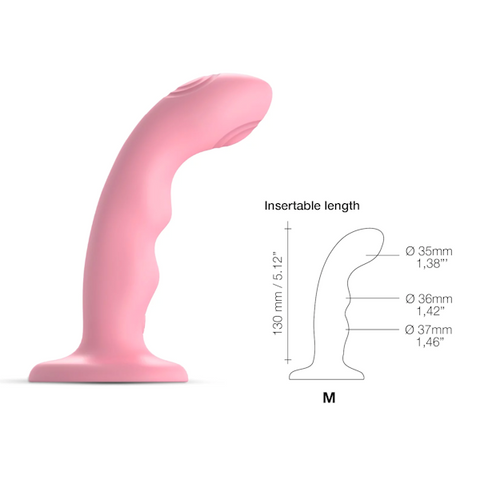 Tapping Vibrating Dildo Wave by Strap-On-Me - Vibrating Dildos