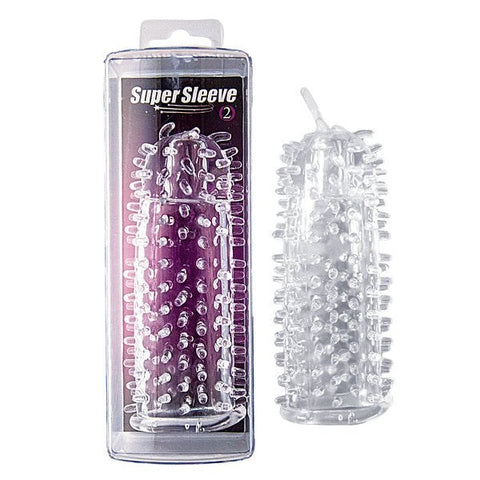 Super Cock Sleeve No 2 4 5 Inch Ejaculation Aid - Pumps, Extenders and Sleeves