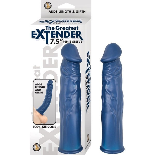 Nasstoys Silicone Penis Enlargement Sleeve - 7.5 Inches - Pumps, Extenders and Sleeves