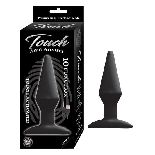 Touch Anal Arouser 10 Speed Silicone Abs Butt Plug - Butt Plugs