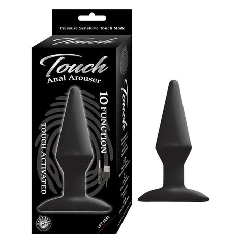 Touch Anal Arouser 10 Speed Silicone Abs Butt Plug - Butt Plugs