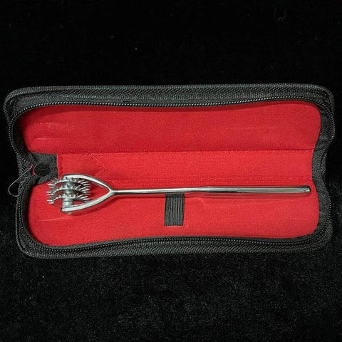 Triple Pin Steel Wartenberg Wheel by Spartacus - Electro Sex
