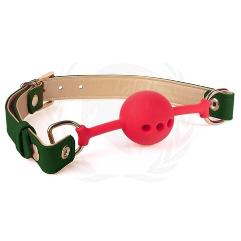 Primal Vegan Breathable BDSM Gag Muzzle by Spartacus - Bondage Gags and Bits
