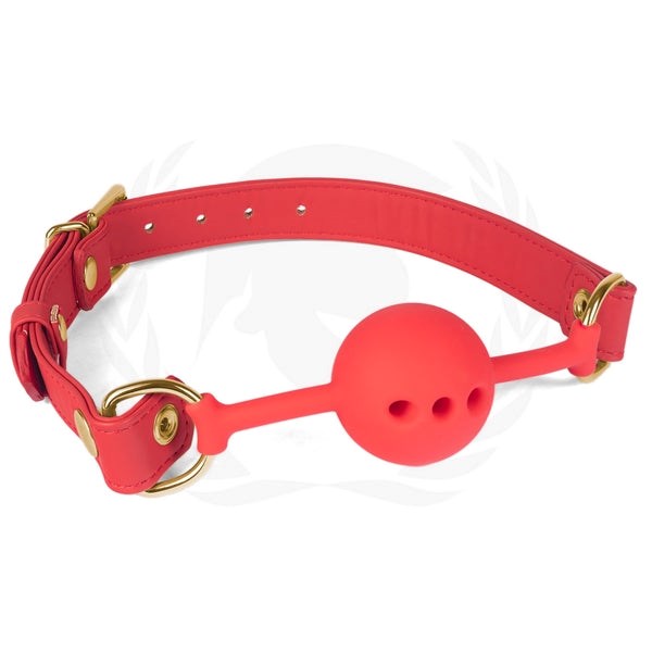 Spartacus Primal Vegan Breathable BDSM Gag Muzzle - Bondage Gags and Bits