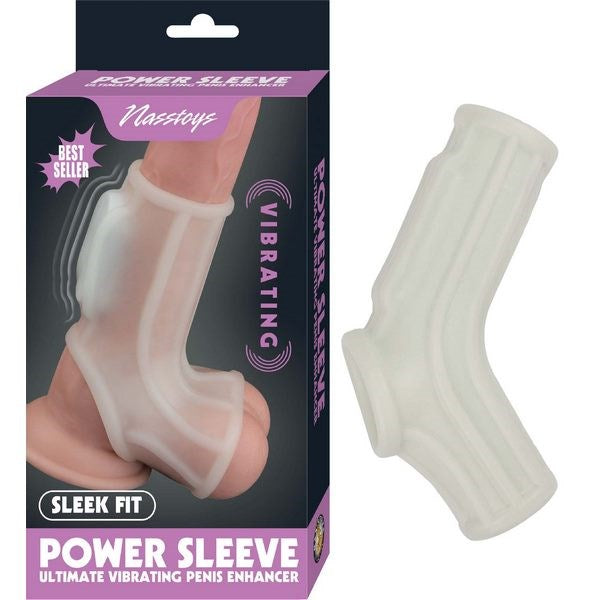 Nasstoys Vibrating Sleek Fit Wave Power Enhancer - Pumps, Extenders and Sleeves