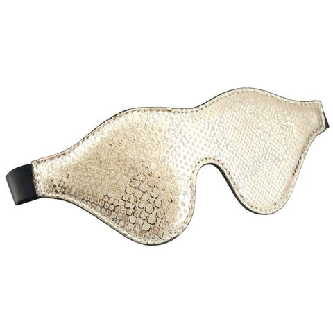 White Snake Luxury Blindfold by Spartacus Enterprises - Masks And Blindfolds